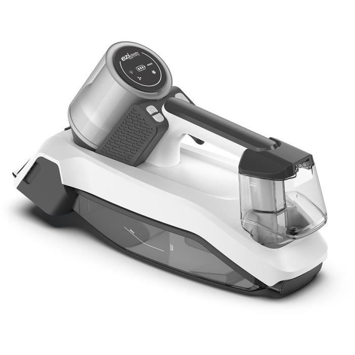 Shampouineuse sans fil - EZICLEAN SPOT REMOVER W100 - 15000 Pa - 60 W - 20 min - 0,5 L - Blanc / Gris