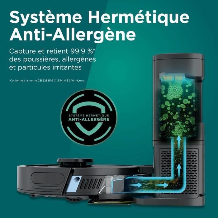 Shark Matrix Plus RV2620WAEU - Robot Aspirateur et Laveur auto-vidant 2-en-1 - Nettoie les coins et les angles - Couverture optimale – Image 5