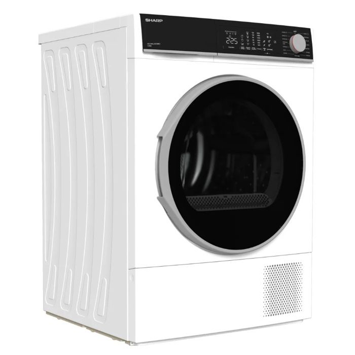 Sèche-linge - SHARP - KDNHL2S7GW2 - 12kg - Pompe à chaleur - Blanc – Image 3