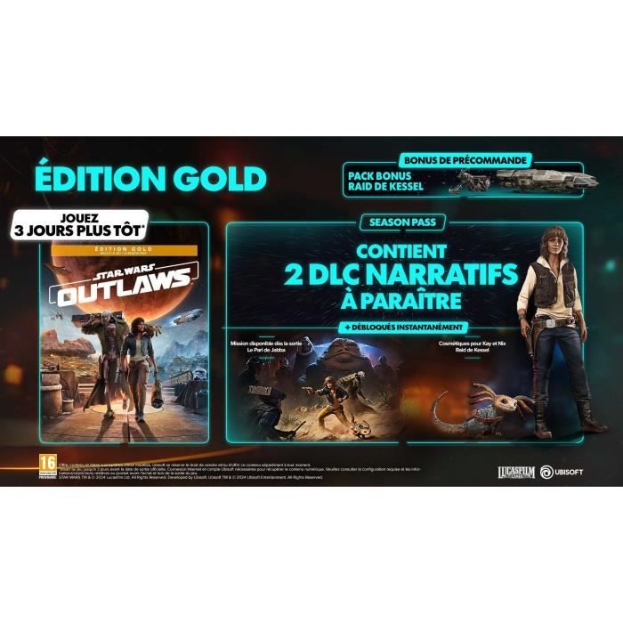 Star Wars : Outlaws - Jeu Xbox Series X - Edition Gold – Image 2