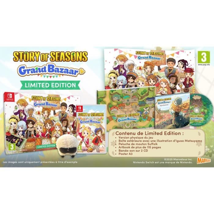 Story of Seasons : Grand Bazaar - Jeu Nintendo Switch - Edition limitée – Image 2
