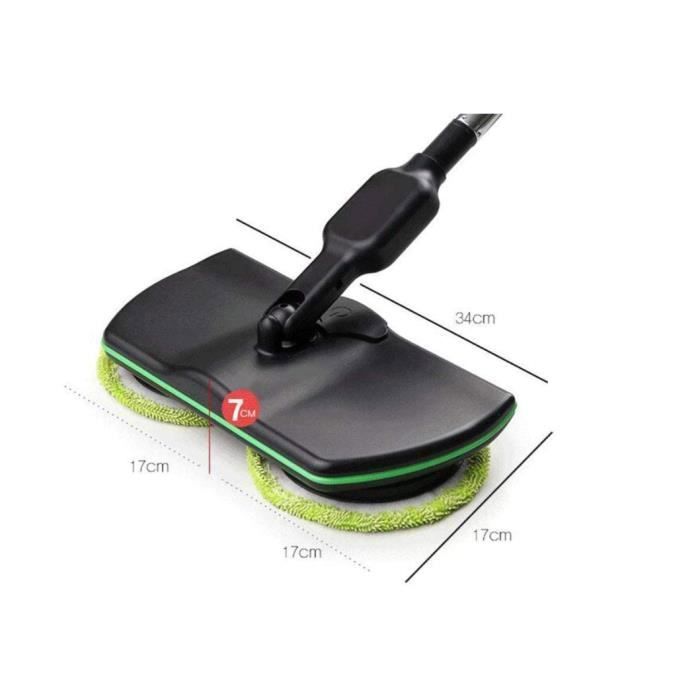 Tampon de Rechange pour Balai de Vadrouille éLectrique Rotatif sans Fil pour Vadrouille éLectrique sans Fil 16 pcs Multi SERPILLERE – Image 3