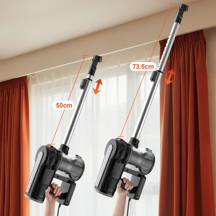 Aspirateur Balai Filaire - TANBABY - 600W - Léger 1,9 kg - Filtre HEPA - 15Kpa Puissant – Image 4