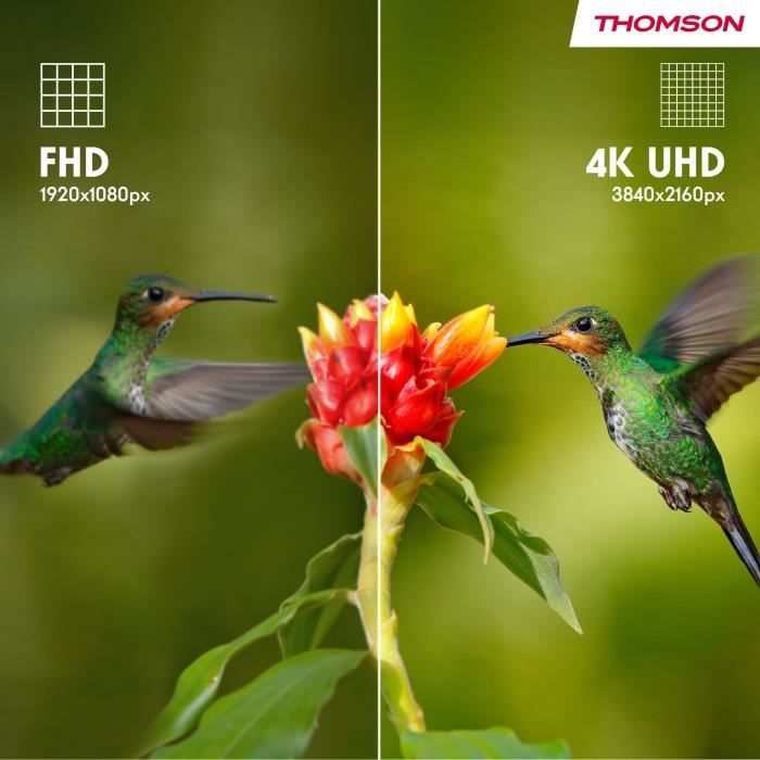 Thomson 43UG4S14 - TV LED 43” (109 cm) - 4K UHD - Google TV - 2xHDMI 2.0 + 2x HDMI 2.1 – Image 8