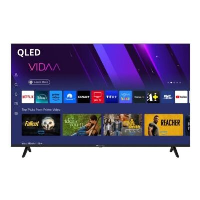 TV QLED UHD 4K - CONTINENTAL EDISON - 65" (164 cm) - Smart Vidaa - Wifi Bluetooth - 3xHDMI -2xUSB - CELED65SVQLD25B6