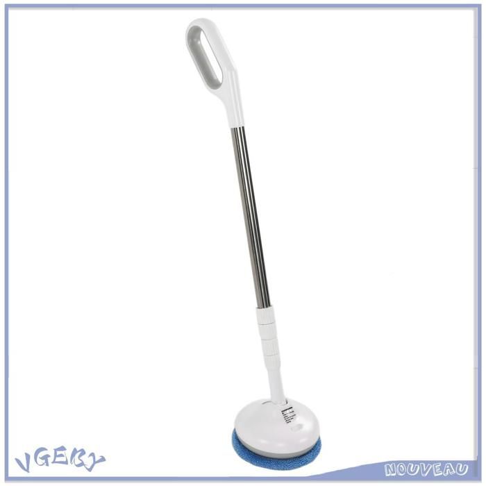 VGEBY Époudeur électrique sans fil (Bleu)sans Fil Électrique De Spin De L'Épurateur 85 W 5V 2A USB De electromenager balai – Image 2