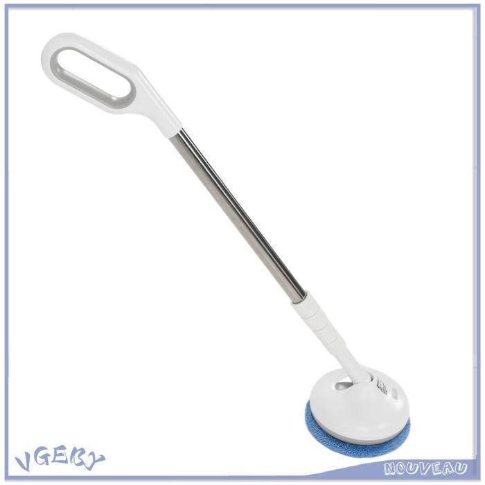 VGEBY Époudeur électrique sans fil (Bleu)sans Fil Électrique De Spin De L'Épurateur 85 W 5V 2A USB De electromenager balai – Image 3