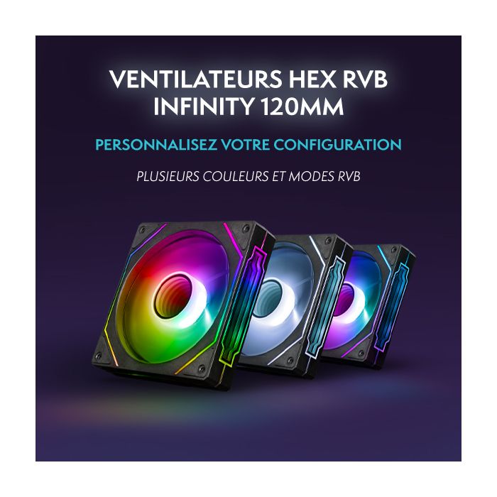 Vibox I-506 PC Gamer • AMD Ryzen 3 3200G 4,0 GHz • Radeon Vega 8 • 16 Go RAM • 1 To NVMe SSD • Linux OS • WiFi – Image 4