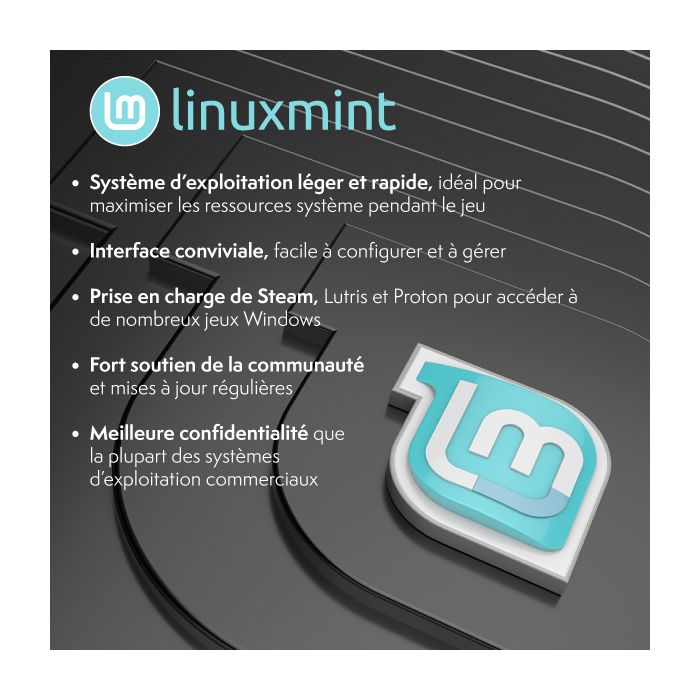 Vibox I-506 PC Gamer • AMD Ryzen 3 3200G 4,0 GHz • Radeon Vega 8 • 16 Go RAM • 1 To NVMe SSD • Linux OS • WiFi – Image 6