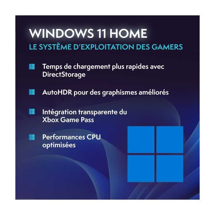 Vibox VI-20 PC Gamer Complet • 22" Écran • AMD Ryzen 3 3200G 4,0 GHz • Radeon Vega 8 • 16 Go RAM • 480 Go SSD • Windows 11 • WiFi – Image 5