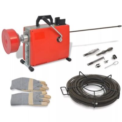 Nettoyeur de tuyaux - vidaXL - 250W - 15 m - 4,5 m - 9,5 mm